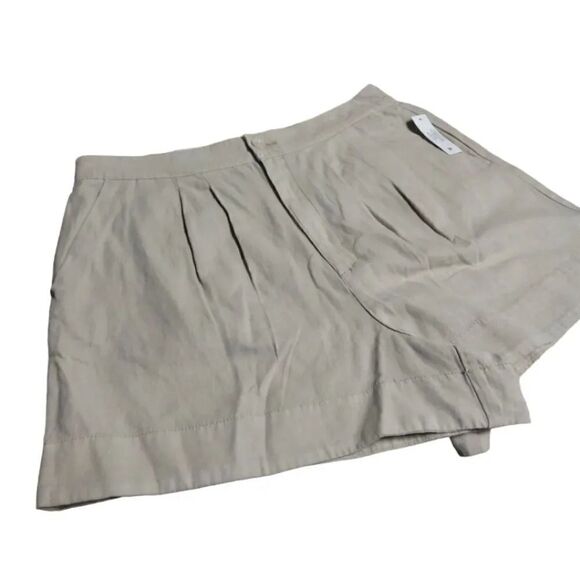 Joie Rainey Day Pleated Ultra High Rise Linen Shorts Large (12/ 14) NWT - Picture 6 of 15